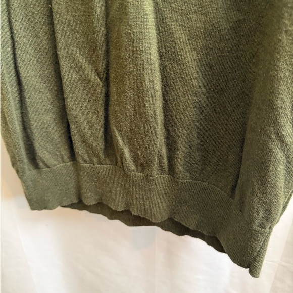 CAbi Olive Knit Sweater and Tank Top Set Size XS - Picture 3 of 8
